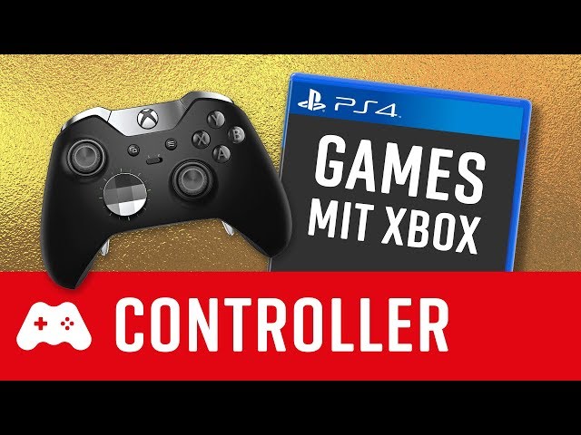 PS4 Games mit Xbox One (Elite) Controller spielen ► Brook X ONE Wireless Adapter Test