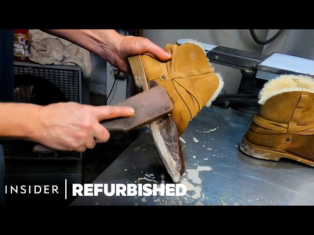 How Ugg Boots Are Professionally Restored | Refurbished