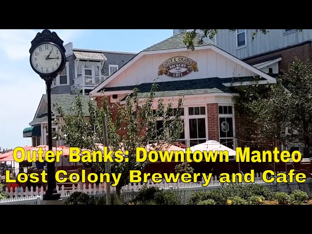 Outer Banks: Lost Colony Brewery & Cafe Review - and the shortest lighthouse in OBX