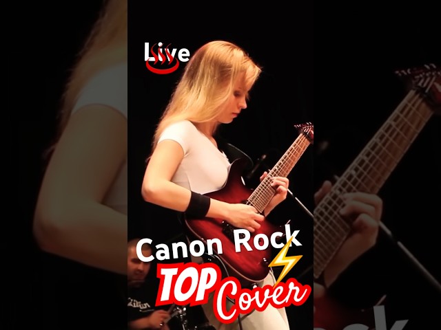 Laura Lāce - canon rock⚡️ #stream #guitar #live #top #concert #students #playguitarfast  #best