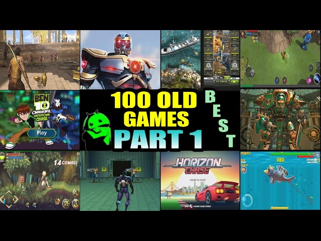 TOP 100 BEST OLD ANDROID GAMES FOR NOSTALGIA IN 2023 [Part 1]