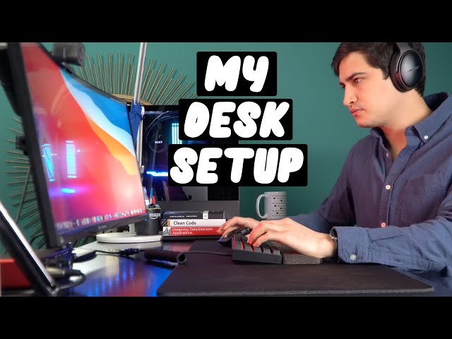 Work From Home Desk Setup of a Software Engineer