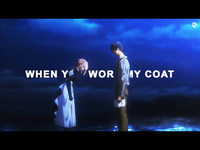 powfu - when you wore my coat (lyrics) (school rooftop)