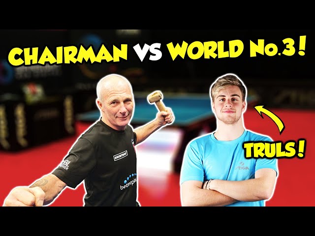 My Dad vs Pro Table Tennis Player | Truls Moregardh | Chairman Challenge