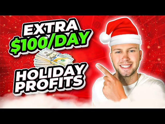 How to Make Money Online ($100/day) During The Holidays 😲