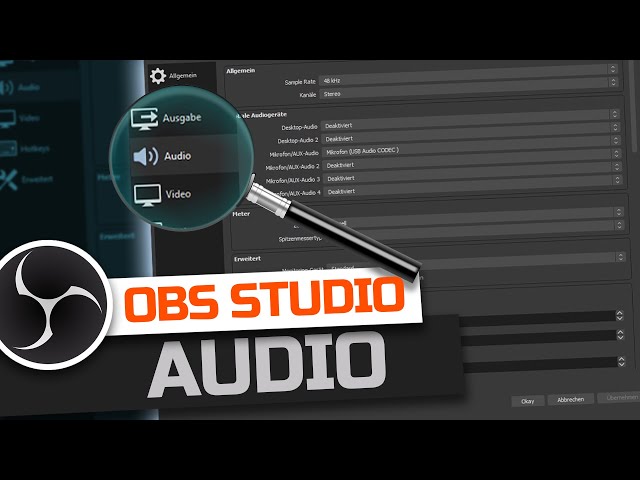 OBS Studio Komplettkurs 2020: #06 Audio (Tonspuren) konfigurieren