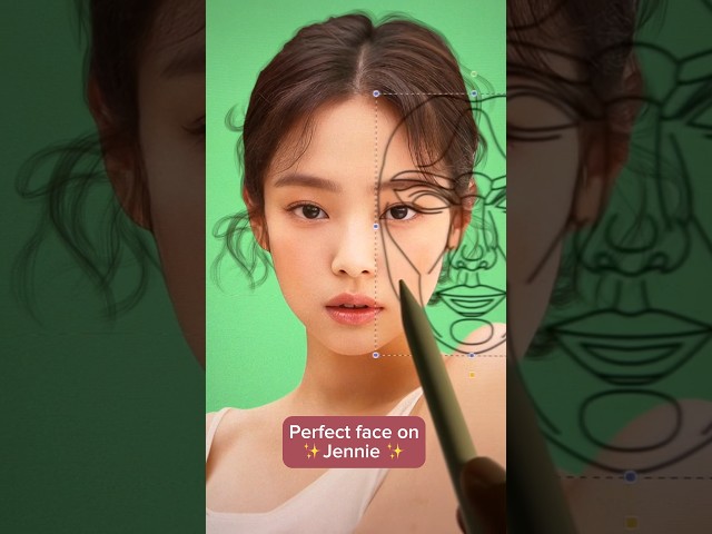 Trying perfect face on JENNIE ✨