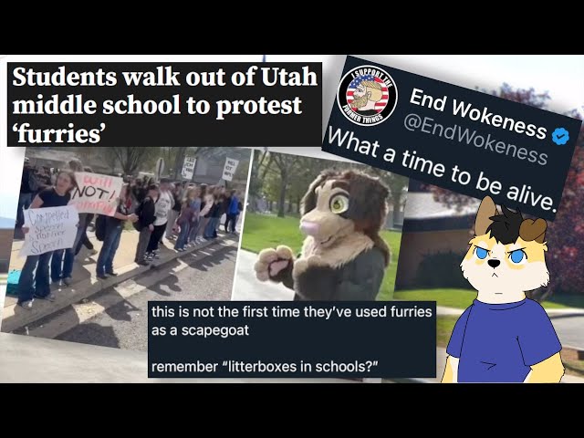 Utah Middle School Protests FURRIES (But not really...)