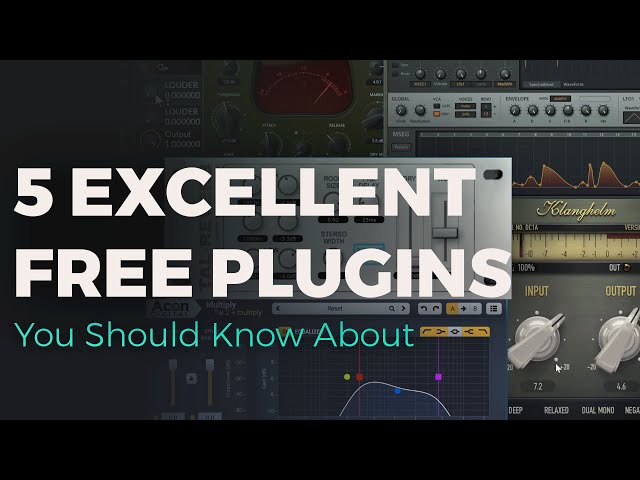 5 Free Plugins You Should Know 💪