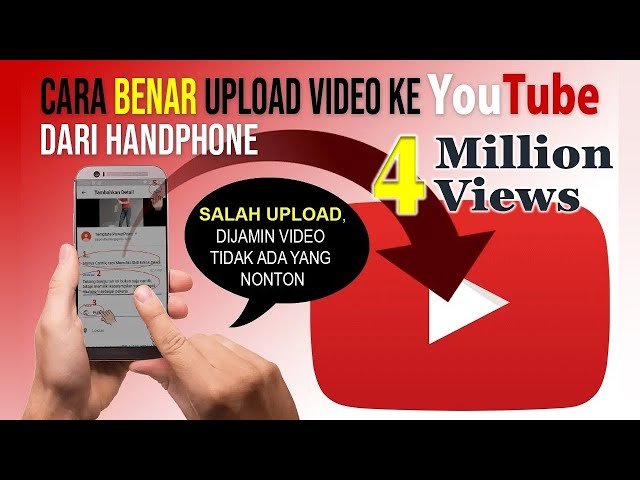 Cara Benar Upload Video ke YouTube dari Handphone