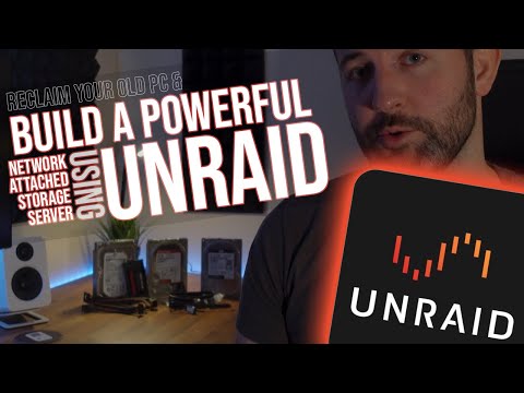 Turn an old PC into a powerful NAS solution using UNRAID!