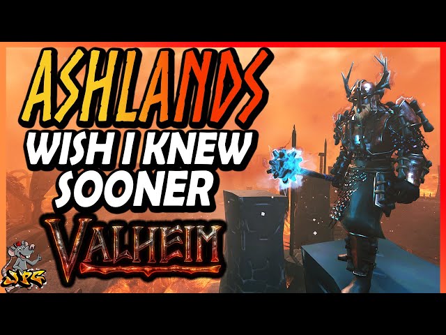 VALHEIM ASHLANDS Tips I Wish I Knew Sooner! Full Guide To Help You Survive! Spoilers!