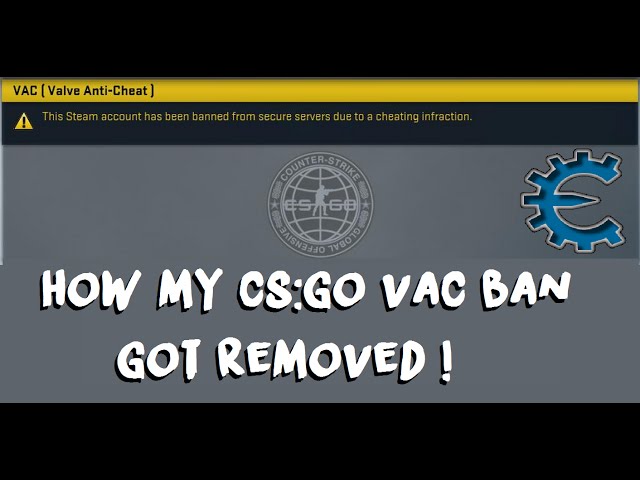 How My VAC-Ban On CS:GO Got Lifted / Removed !