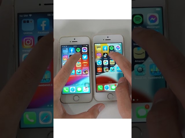 iPhone SE 2016 vs iPhone 5S - SPEED TEST 2022