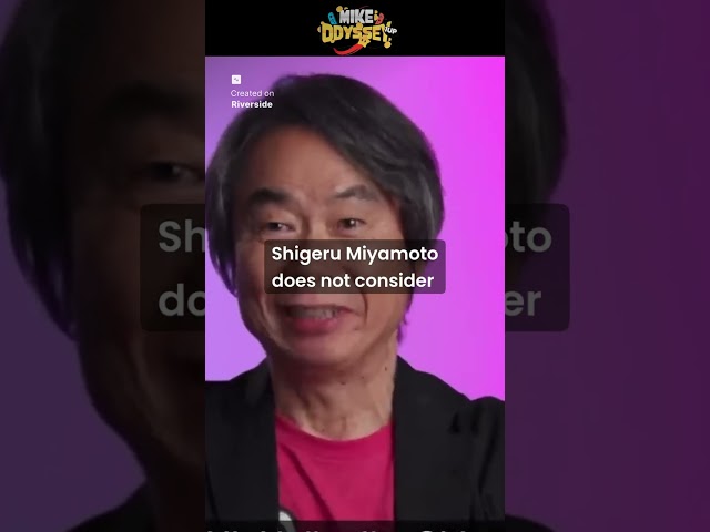 Shigeru Miyamoto's Shocking Truth
