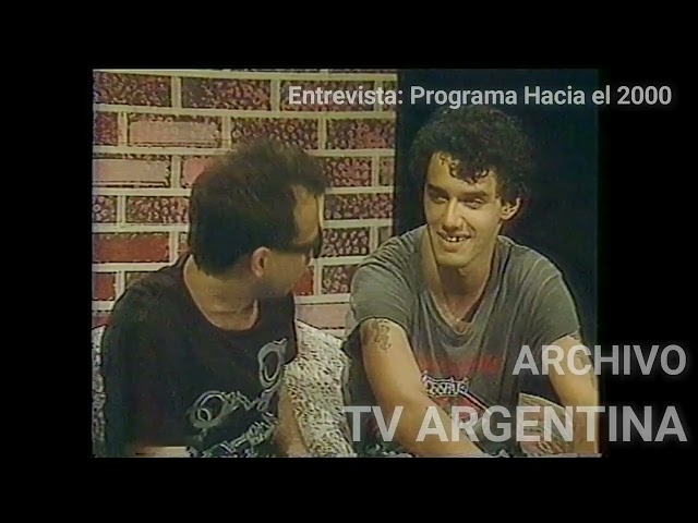 Attaque 77 en el programa "Hacia el 2000",  en los años 90 Television Argentina.
