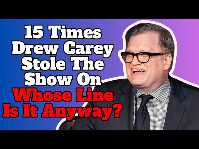 15 Times Drew Carey Stole The Show On "Whose Line Is It Anyway?"