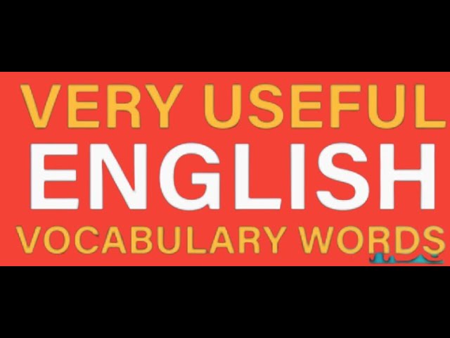 English Vocabulary/Easy English Lesson/English Speaking Practice/#English #EnglishLesson #vocabulary