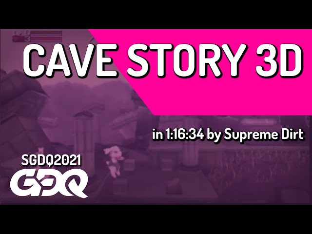 Cave Story 3D by Supreme Dirt in 1:16:34 - Summer Games Done Quick 2021 Online