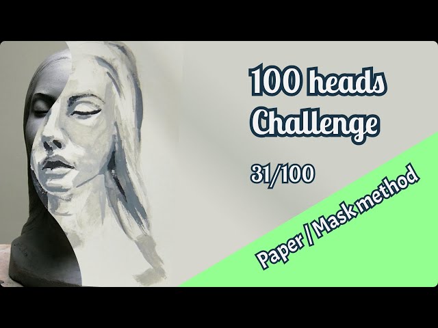 100 heads drawing challenge - 31/100