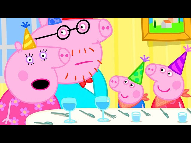Peppa Pig Celebrates Grandpa Pig's Birthday | Peppa Pig Official | Family Kids Cartoon