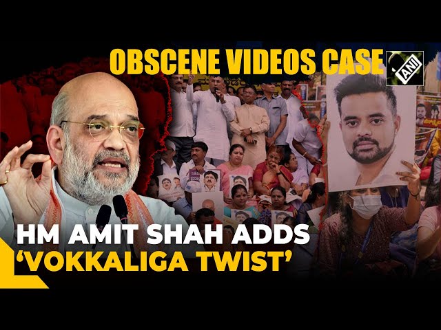 “Congress knew about Prajwal but waited till…” Amit Shah drops bombshell in ‘obscenes videos’ case