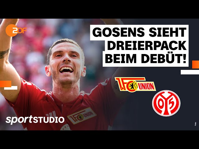 1. FC Union Berlin - 1. FSV Mainz 05 | Bundesliga, 1. Spieltag Saison 2023/24 | sportstudio