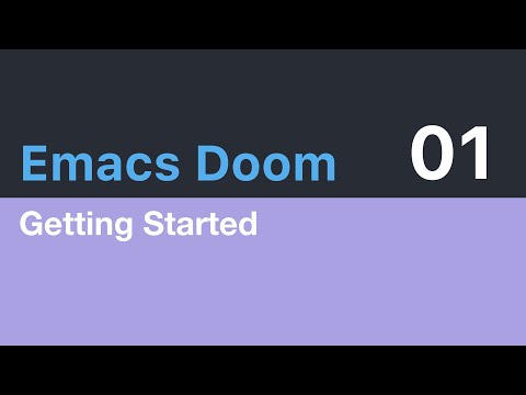 DoomCasts: Emacs Doom Screencasts