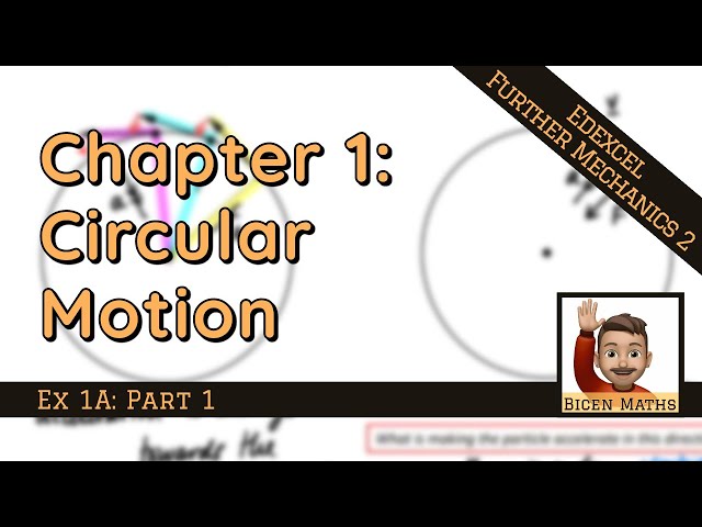 Circular Motion 1 • Intro and Angular Speed • FM2 Ex1A • 🚗
