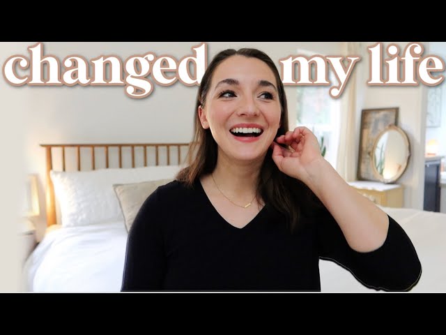 Minimalist tips that ACTUALLY WORK! (and changed my life) | mental health, homemaking, relationships