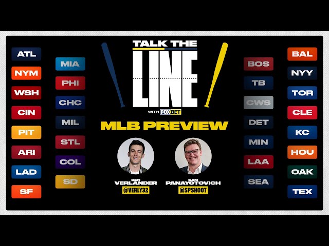 MLB Season Preview Betting Show: Talk the Line with FOX Bet!