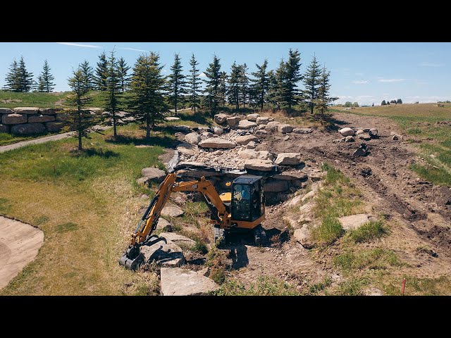 Waterfall at a Golf Course? | Springbank Links Construction Update
