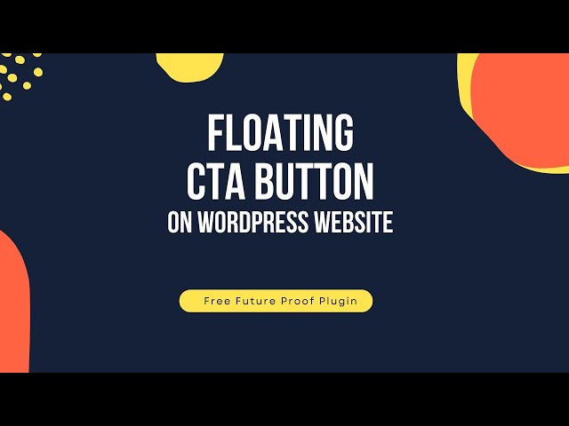 How to Show Floating Support Ribbon on WordPress | Fully Customizable Floating CTA Button Free Plug
