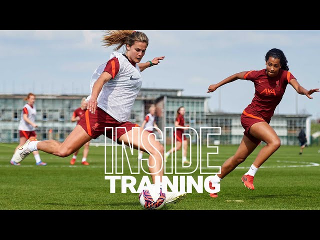Inside Training: Liverpool FC WOMEN prepare for final Championship home game