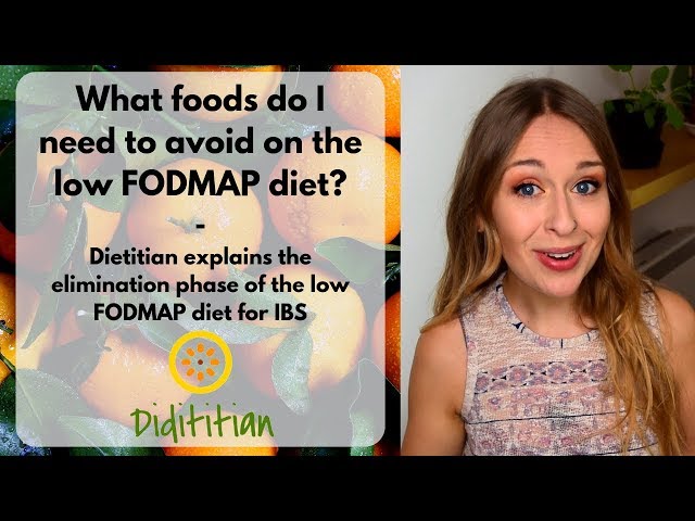 What foods do I need to avoid on the low FODMAP diet for IBS? Elimination phase | Dietitian