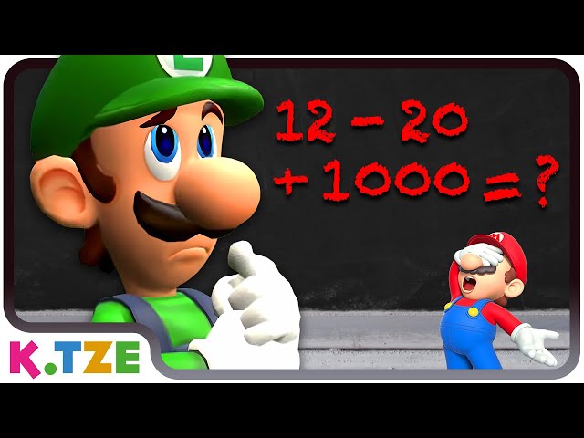 SEHR große Zahlen rechnen 📚😲 Mario Maker 2 | K.Tze