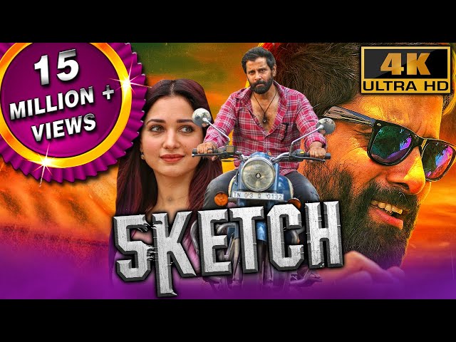 Sketch (4K ULTRA HD) - Vikram's Blockbuster Action Movie | Tamannaah Bhatia | विक्रम सुपरहिट फिल्म