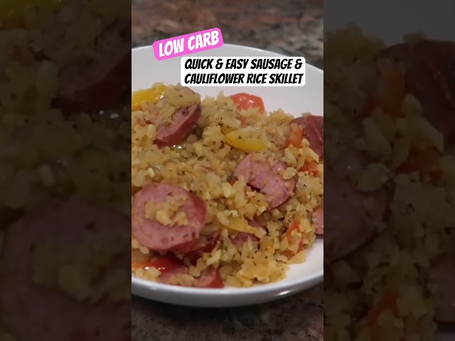 Quick & Easy Low Carb Meal