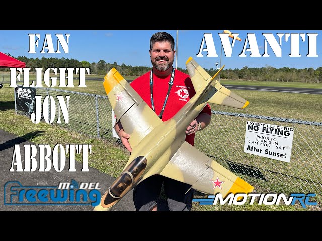 Freewing Custom Avanti Flown By Jon Abbott At Jax Jet Madness | Fan Flight | Motion RC