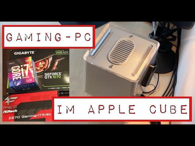 Case-Modding Extrem: Wassergekühlter Gaming-PC in einem Apple "CUBE" (PC-Games Hardware Tagebuch)!