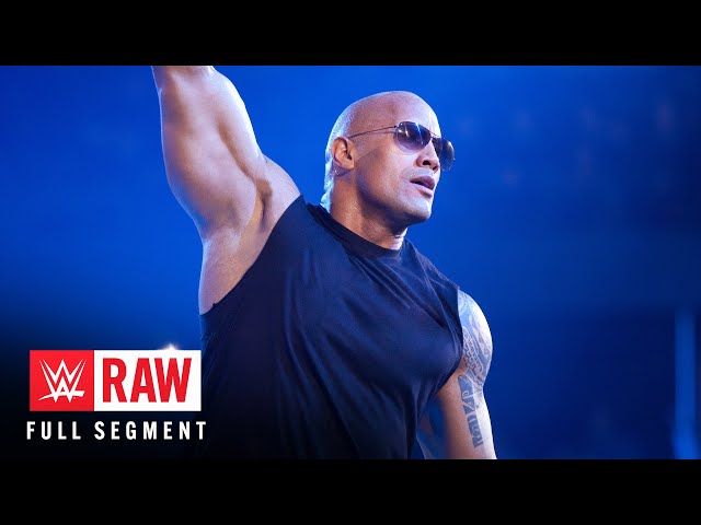 FULL SEGMENT — The Rock returns to WWE for first time in seven years: Raw, Feb. 14, 2011