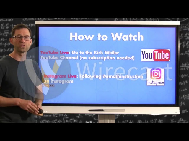 Kirk Weiler Live Stream