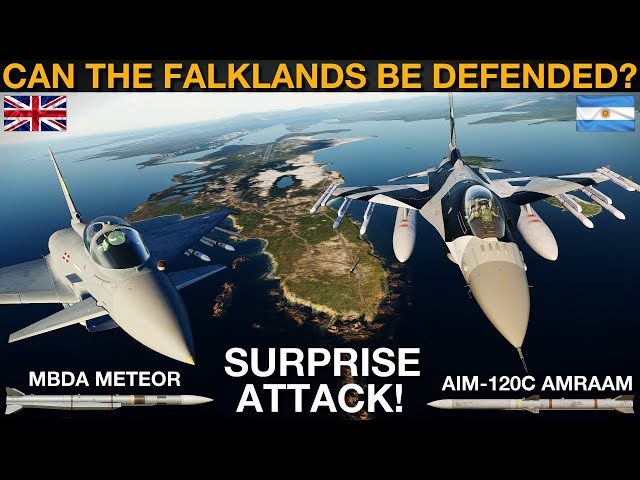 Could Argentina's New F-16s Take The Falklands With A Surprise Invasion? (WarGames 222) | DCS