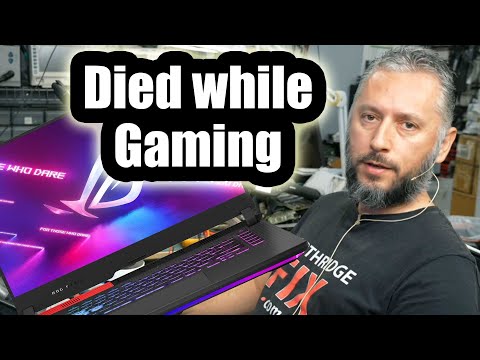 Asus G731 Gaming Laptop Repair - Suddenly failed and won't power on.