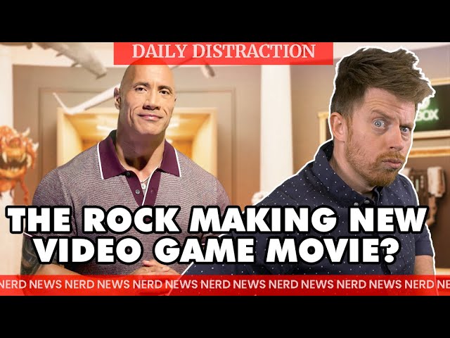What Do You Think The Rock’s New Video Game Movie Will Be + More! (Daily Nerd News)