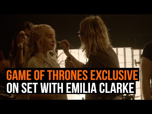 Game of Thrones Exclusive - Behind the scenes with Emilia Clarke