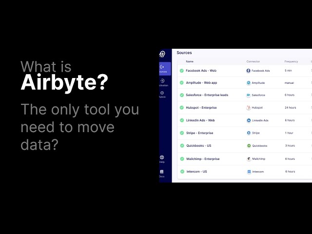 What is Airbyte? - The only tool you need to move data?