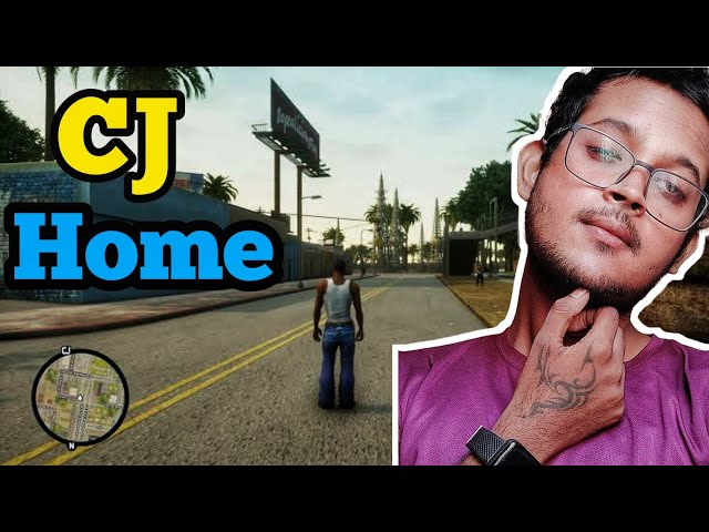 CJ Visit own house first time | GTA San Andreas Game Play
