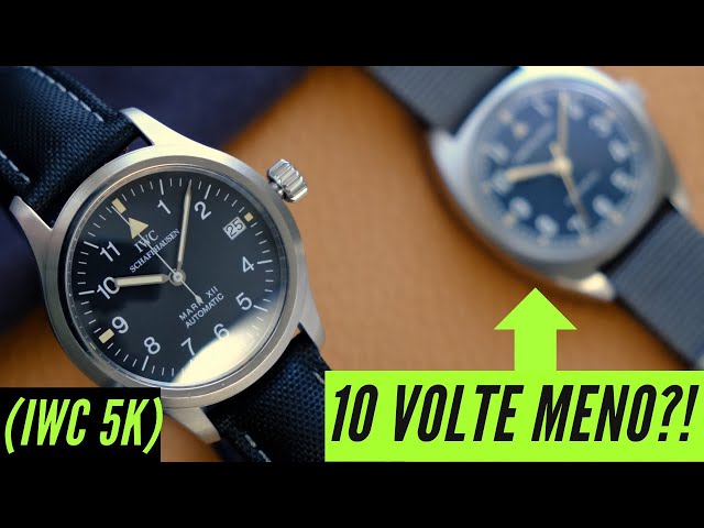 Perchè questo orologio costa 10 volte meno di questo IWC da 5mila €?