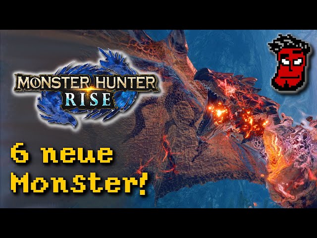 Monster Hunter Rise News Update: 6 NEUE Monster kommen! Gameplay [Deutsch German]